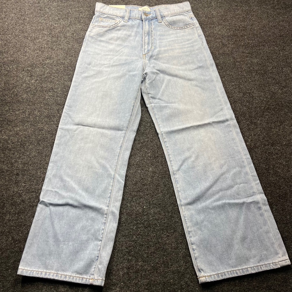 Joe's Jeans The Blake High Rise Wide Leg Crop Light Wash Blue 26 45DJWDLF5993